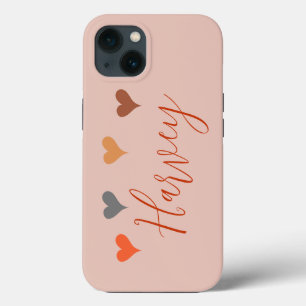 Boho Herzen mit Namen Brauch Case-Mate iPhone Hülle