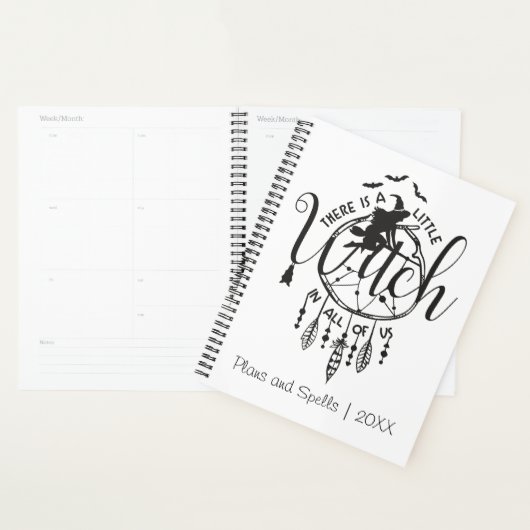 Boho Hexe Vibes Tasche - Kleine Hexe in uns allen Planer (Anzeige)