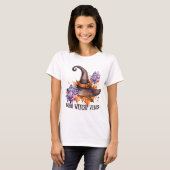 Boho-Hexen-Vibes Halloween T-Shirt (Vorne ganz)
