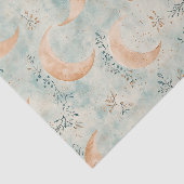 Boho-Himmels-Blumen-Mond-Muster (8) Seidenpapier (Ausschnitt)