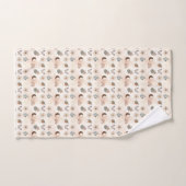 Boho-Himmels-Blumenmuster Badhandtuch Set (Handtuch)