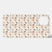 Boho-Himmels-Blumenmuster Case-Mate iPhone Hülle (Rückseite (Horizontal))