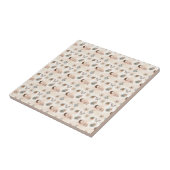 Boho-Himmels-Blumenmuster Fliese (Seite)