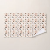 Boho-Himmels-Blumenmuster Handtuch (Handtuch)