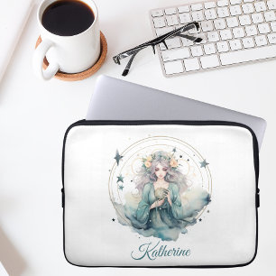 Boho Himmels-Hexen-Name Laptopschutzhülle