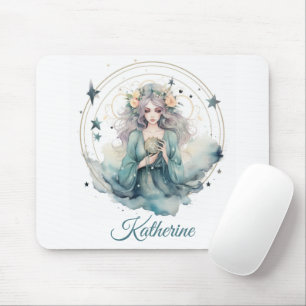 Boho Himmels-Hexen-Name Mousepad