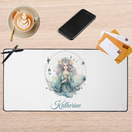 Boho Himmels-Hexen-Name Schreibtischunterlage