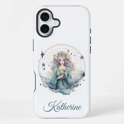 Boho Himmelshexen-Name iPhone Hülle (Rückseite)