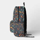 Boho Hippie Bedruckter Rucksack (Rechts)
