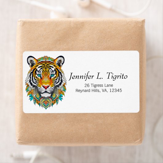 Boho Hippie Chic Floral Year of the Tiger (Insitu)