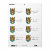 Boho Hippie Chic Floral Year of the Tiger (Vorne)