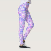 Boho Hippie Colorful Vibrant Jewel Tone Marmor Leggings (Rechts)
