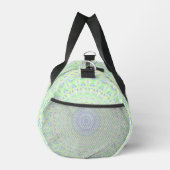 Boho Hippie Funky Eclectic Spring Pastel Mandala Duffle Bag (Rechts)