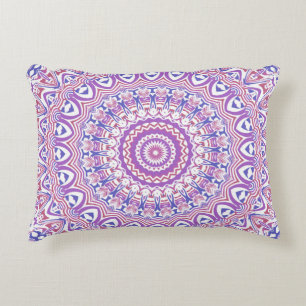 Boho Hippie Funky Groovy Bohemisch Kaleidoscope Dekokissen
