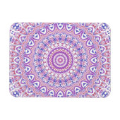Boho Hippie Funky Groovy Bohemisch Kaleidoscope Magnet (Horizontal)