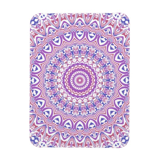 Boho Hippie Funky Groovy Bohemisch Kaleidoscope Magnet (Vertikal)