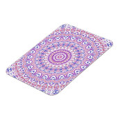 Boho Hippie Funky Groovy Bohemisch Kaleidoscope Magnet (Linke Seite)