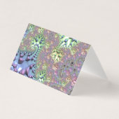 Boho Hippie Groovy Shiny Colorful Rainbow Fraktal (Vorderseite)