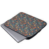 Boho Hippie Laptopschutzhülle (Vorne Knopf)
