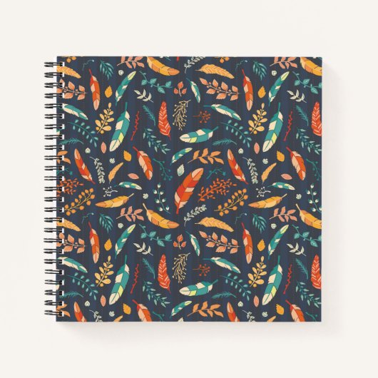 Boho Hippie Notizblock (Vorderseite)