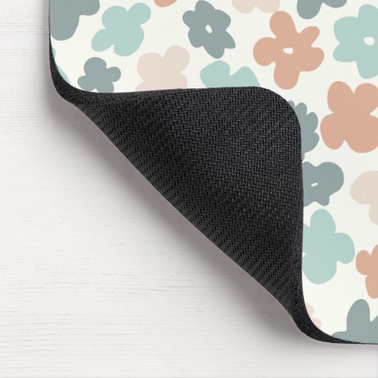 Boho Hippie Retro pastel Blume iPad Mini-Abdeckung Mousepad (Ecke)