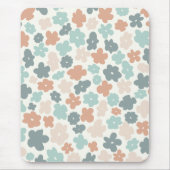 Boho Hippie Retro pastel Blume iPad Mini-Abdeckung Mousepad (Vorne)
