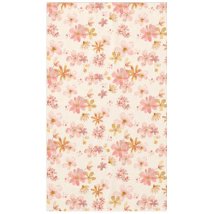 Boho hippie rustikale erdige natürliche Blume Tischdecke