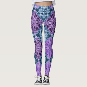 Boho Hippie-Steppdecke Leggings