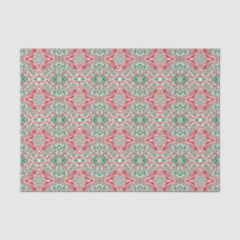 Boho Hippie Trippy Retro Wirbles Weihnachtsmuster Seidenpapier