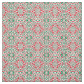 Boho Hippie Trippy Retro Wirbles Weihnachtsmuster Stoff (Muster)