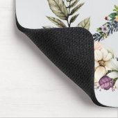 Boho Hippy 60s 70s Peace Sign Mousepad (Ecke)