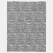 Boho, Hippy inspiriert, 1960er-Jahre im feinen Sti Fleecedecke (Vorderseite)