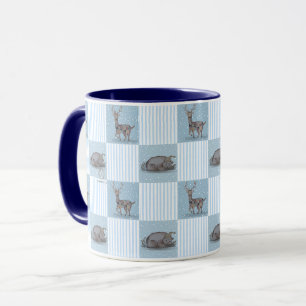 Boho-Hirsch-Themen-Tasse Tasse