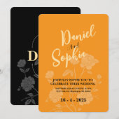 Boho Hochzeit-Einladung Einladung (Vorne/Hinten)