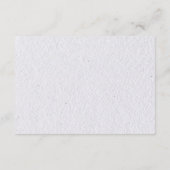 Boho-Hochzeit in Wasserfarbe und Botanische Hochze Begleitkarte (Rückseite)