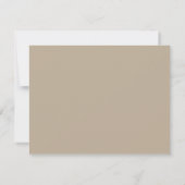 Boho-Hochzeit-RSVP-Karte RSVP Karte (Rückseite)