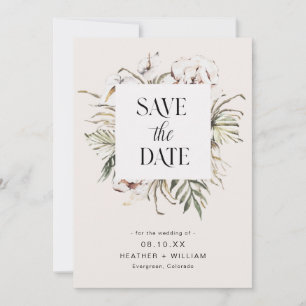 Boho Hochzeit Save The Date