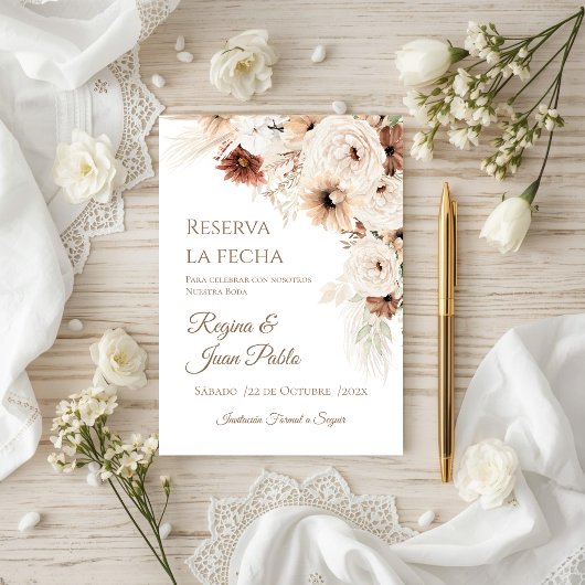 Boho-Hochzeit Termin vormerken