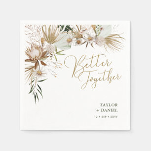 Boho-Hochzeitsdekoration aus Papier - Servietten