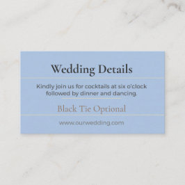 Boho-Hochzeitsdetails Karte | Chic Floral Luxus