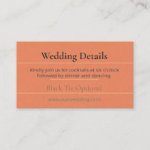 Boho-Hochzeitsdetails Karte | Chic Floral Luxus
