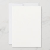 Boho-Hochzeitseinladung auf Spanisch Einladung (Rückseite)