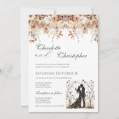 Boho-Hochzeitseinladung Einladung (Vorderseite)