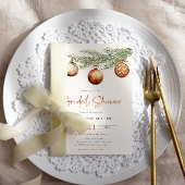 Boho Holiday Brautparty Winter Einladung