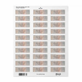 Boho-Holzscheiben-Pampas-Save-the-Date-Adressetike (Vorne)