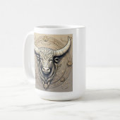 Boho horoscope Torus Kaffeetasse (Vorderseite Links)