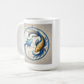 Boho horoskop pisfarbig kaffeetasse (Vorderseite Links)