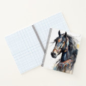 Boho Horse-Notebook Notizblock (Innenseite)