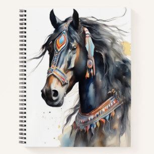 Boho Horse-Notebook Notizblock