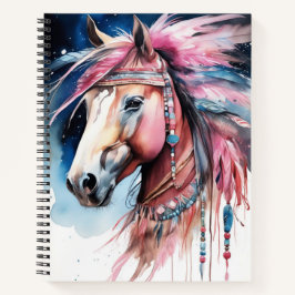 Boho Horse-Notebook Notizblock